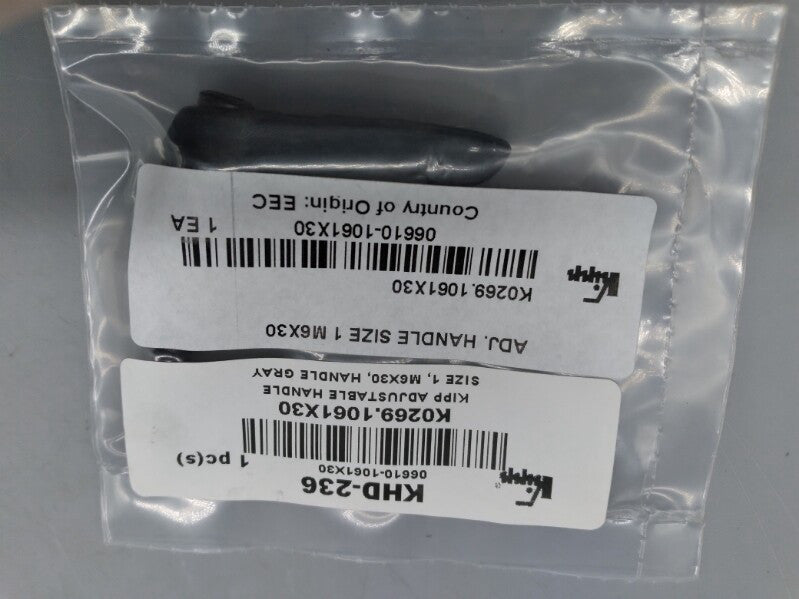 NEW Kipp KHD-236 Adjustable Handle Size 1 M6X30