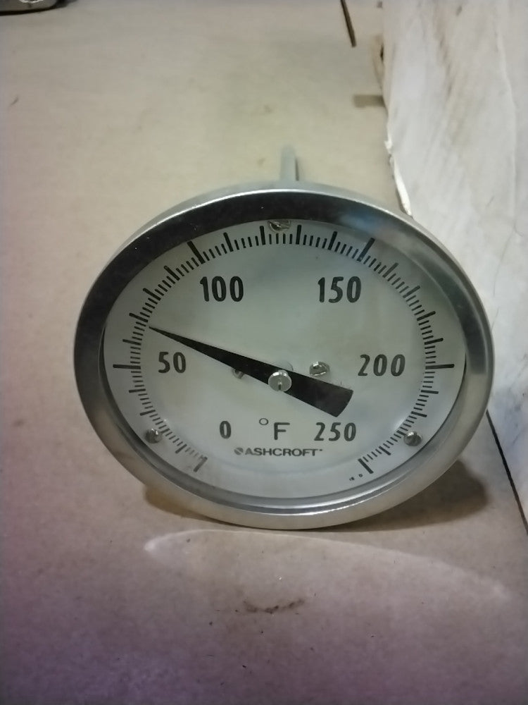 ASHCROFT 30 EI60 R 060 0/250F BI-METAL THERMOMETER 90871