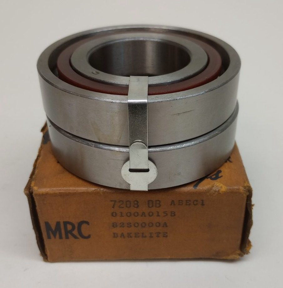 MRC 7208 DB Angular Contact Ball Bearing 7208DB 7208-DB (Pack of 2)