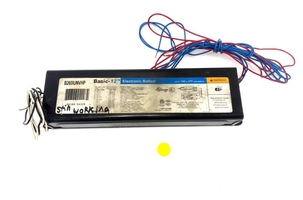 BASIC-12 ELECTRONIC INSTANT START BALLAST B260IUNVHP