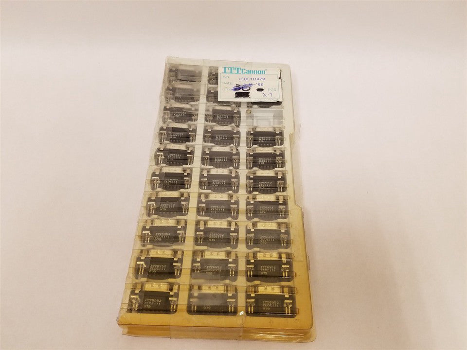 29 ITT CANNON ZEDE111979 CONNECTORS