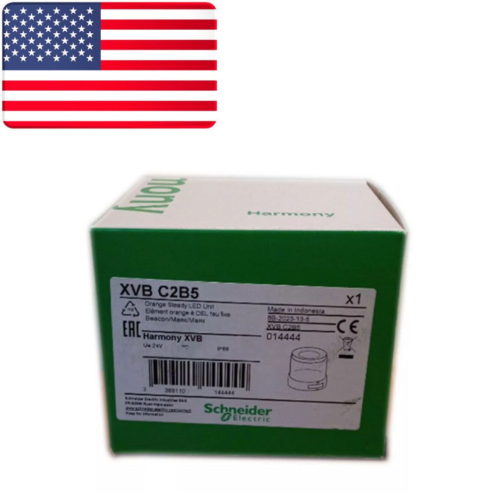 SCHNEIDER XVBC2B5 Ill unmated (ORANGE) Lens w/ Inter grated LED 70mm - US Stock