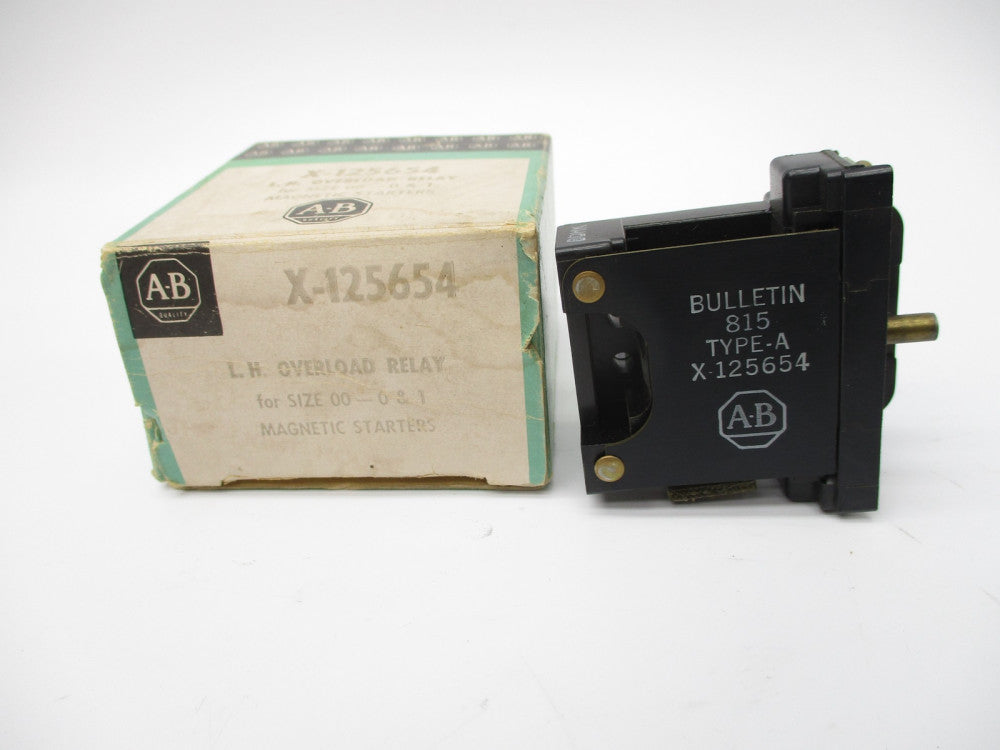 ALLEN BRADLEY X-125654 (BK/GR) NSMP