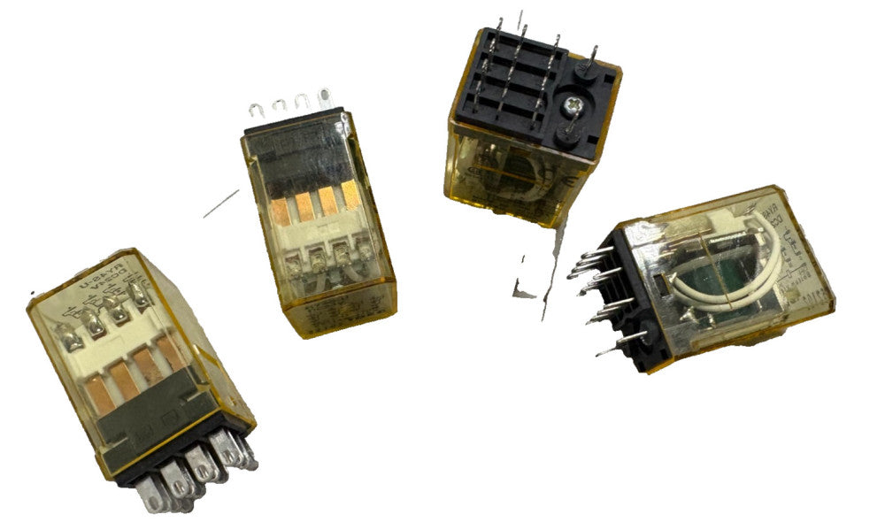IDEC POWER RELAY, PART NUMBER 62102, MADE IN CHINA. LOT OF 4
