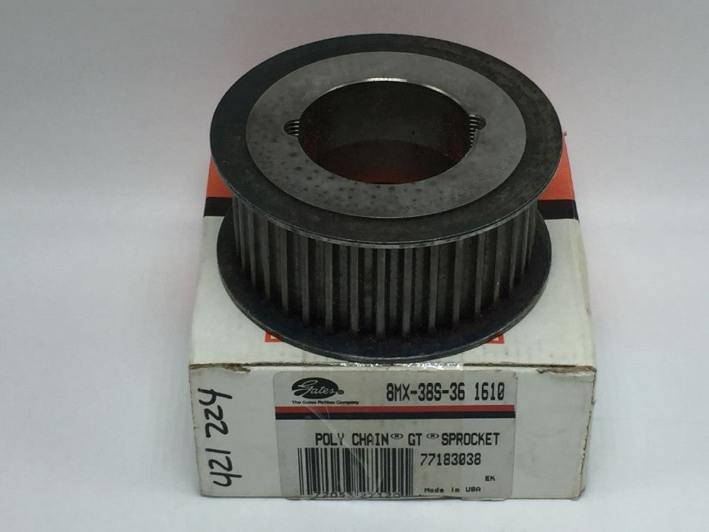 NEW GATES 77183038 8MX-38S-36 1610 POLY CHAIN GT SPROCKET