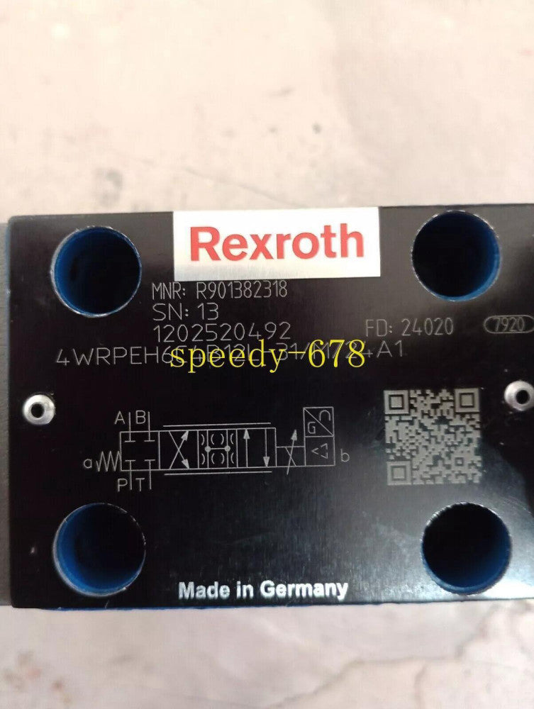 Brand New REXROTH R901382318 4WRPEH6C4B12L-3X/M/24A1 Proportional Valve