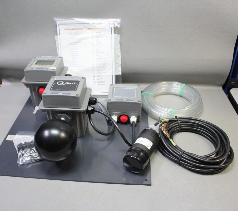 NEW ATI Q-BLAST AUTO-CLEAN DISSOLVED OXYGEN SYSTEM WITH EXTRAS