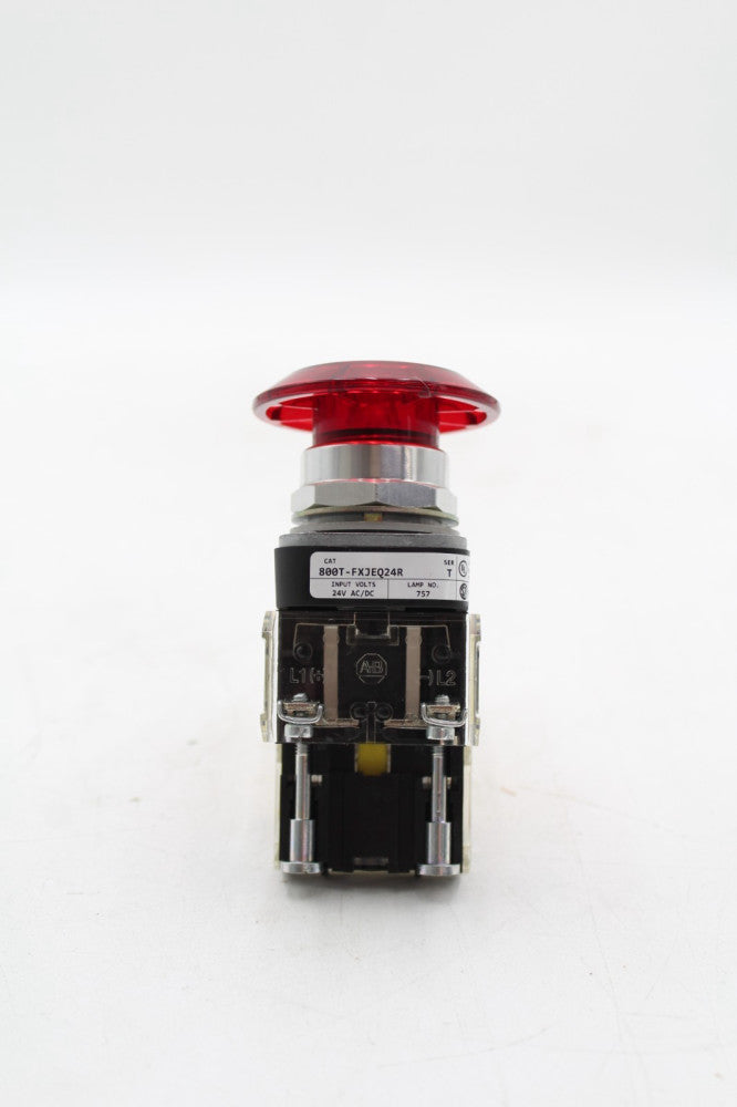 Allen-Bradley 800T-FXJEQ24R Red Emergency Stop Button