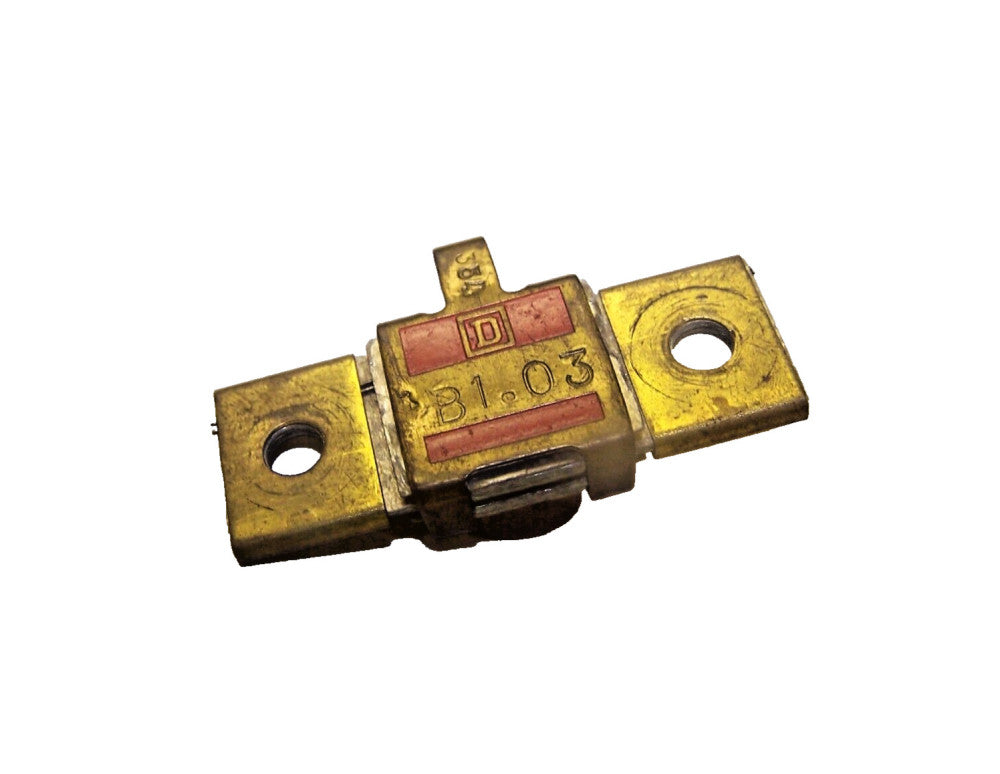 SQUARE D B STYLE OVERLOAD HEATER ELEMENT B1.03