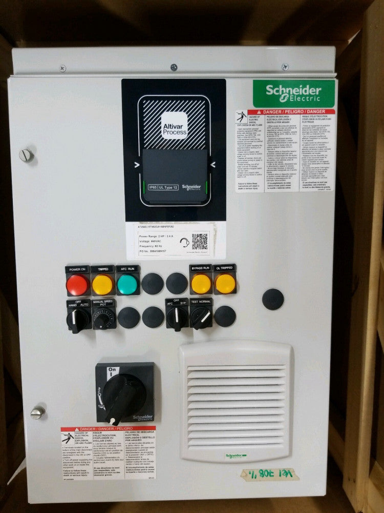 Altivar 660 Schneider Electric 2 HP AC Drive ATV660U15T4N2GAYABNFEP282