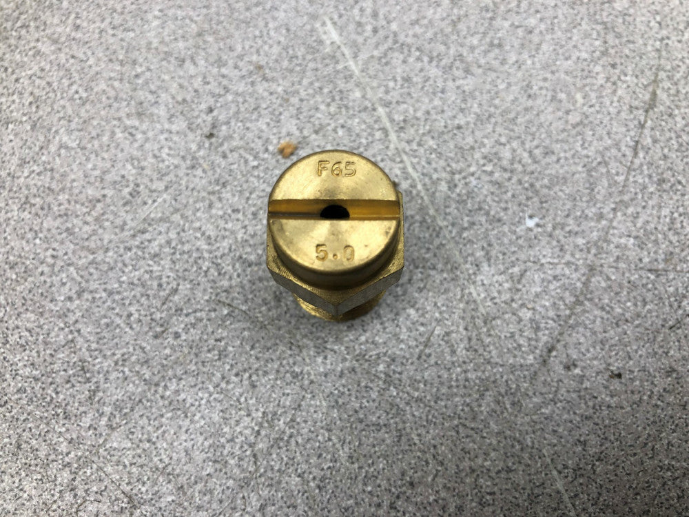 NEW NO BOX (LOT OF 12) BEX BRASS 3/8 NPT SPRAY NOZZEL F65 5.0