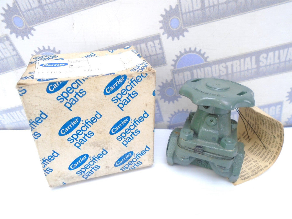CARRIER - EF71CA-181 - Dia-flo .5-2401-T-903 - 1/2" DIAPHRAGM VALVE CWP200