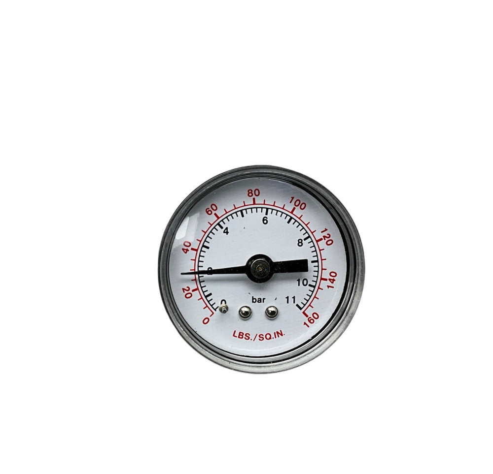 1PC NEW 004891 PSI/BAR PRESSURE GAGE