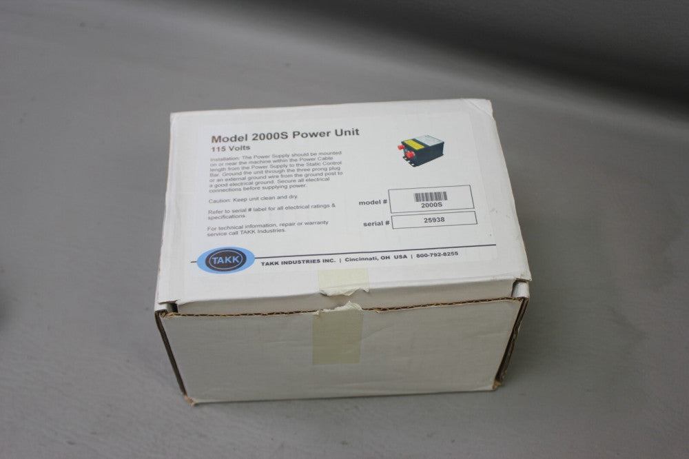 NEW TAKK STATIC NEUTRALIZING POWER SUPPLY 2000S