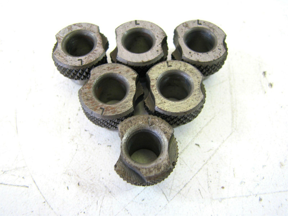 (SF28-4) L x 7/16 x 1/4" Slip Fixed Renewable Drill Bushings NEW - Lot of 6