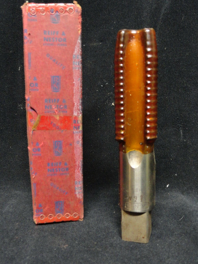 REIFF & NESTOR - TAPER TAP - (6 NC) 1-3/8"-6 - TAPER TAP - NEW OLD STOCK