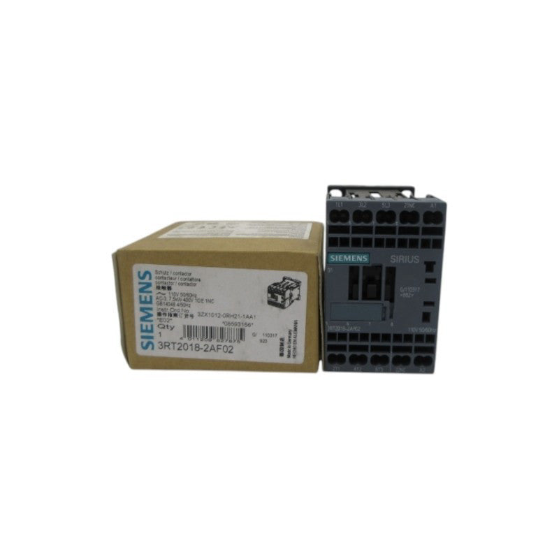 SIEMENS 3RT2018-2AF02 110V NSMP