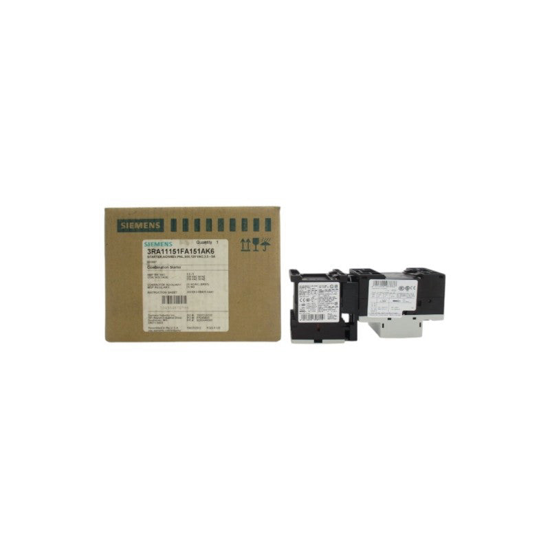 SIEMENS 3RA11151FA151AK6 110/120VAC 3.5-5A NSMP