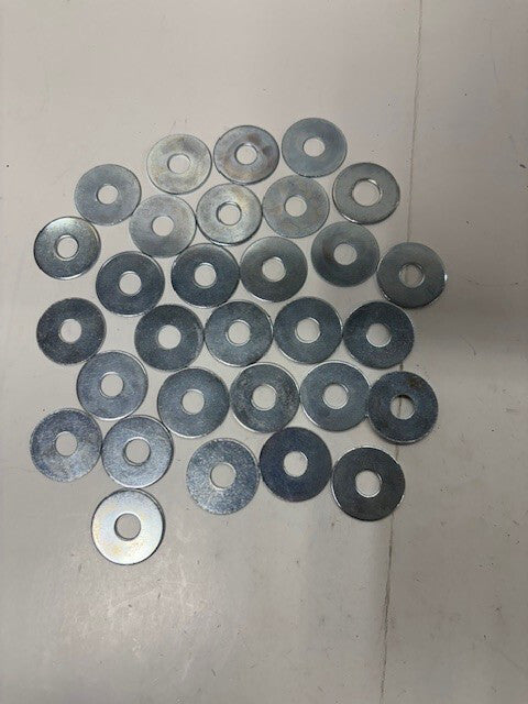 WASHERS 1 1/4" X 5/8" (LOT OF 30)