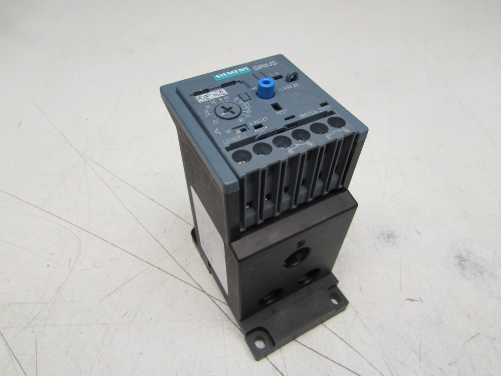 SIEMENS SIRIUS 3RB3133-4WW1 OVERLOAD RELAY 80FLA XLNT USED TAKEOUT MAKE OFFER