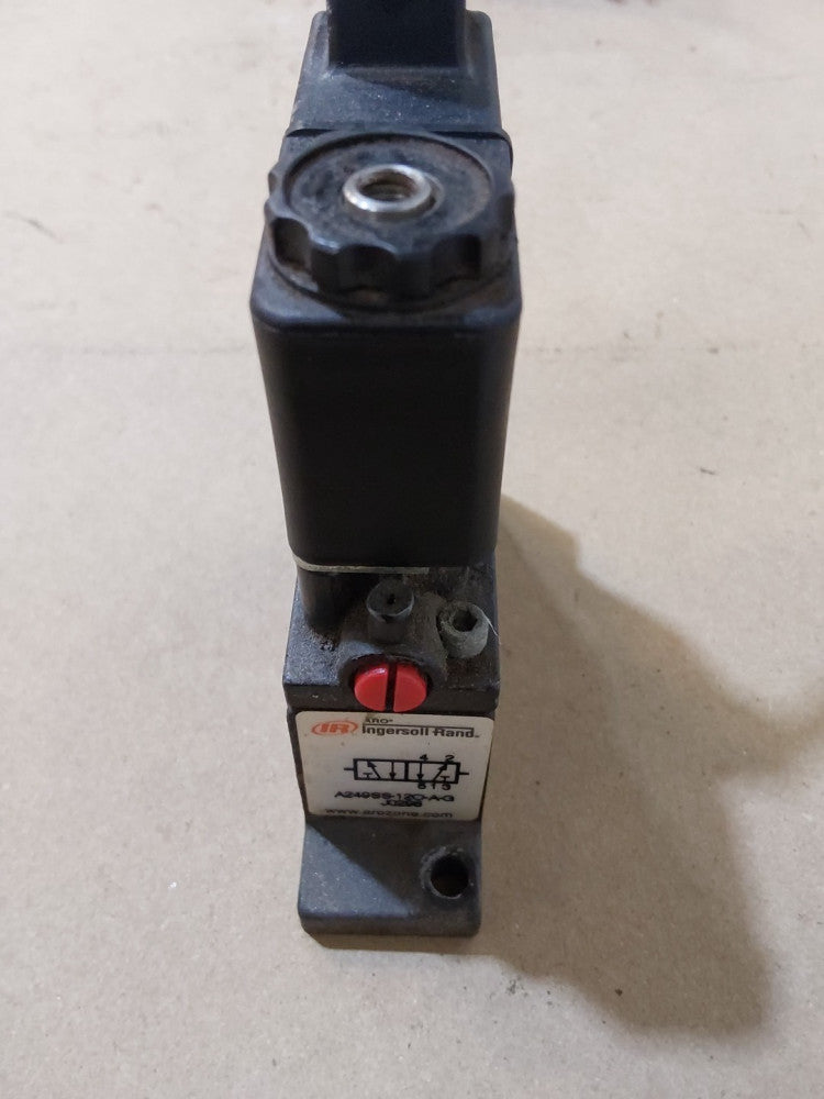 Ingersoll Rand ARO A249SS-120-A-G SOLENOID VALVE 4-WAY/2 POSITION SPRING RET