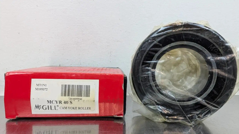 McGill MCYR 40 S Cam Yoke Roller 40mm ID 80mm Roller OD 80mm Roller Wide