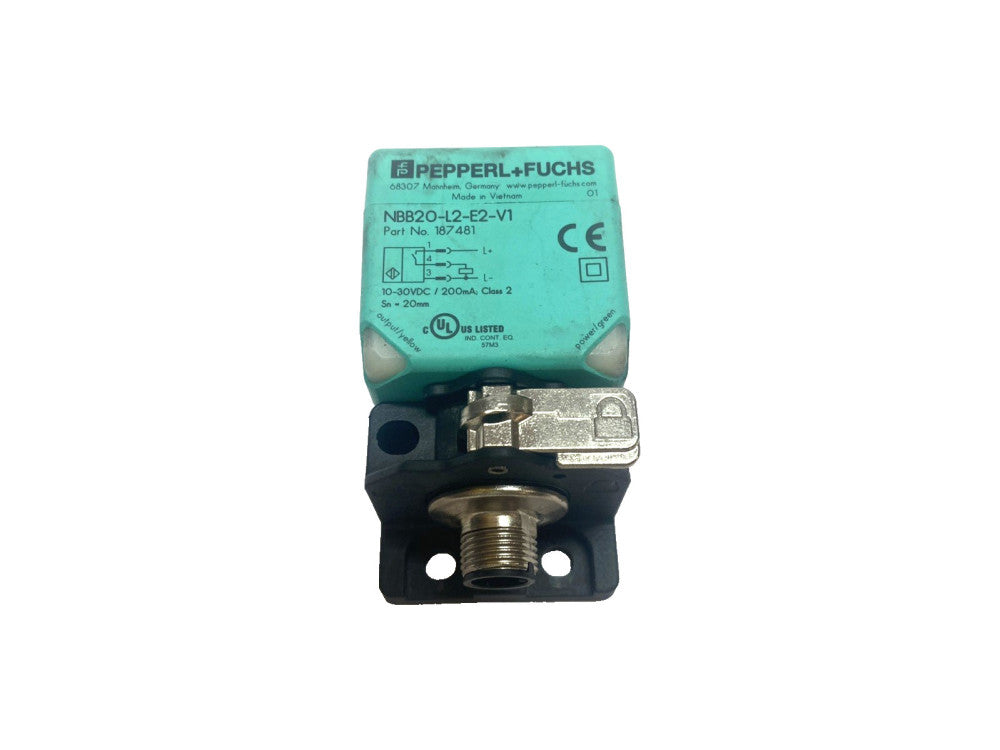 Pepper & Fuchs NBB20-L2-E2-V1 Proximity Switch Sensor 187481