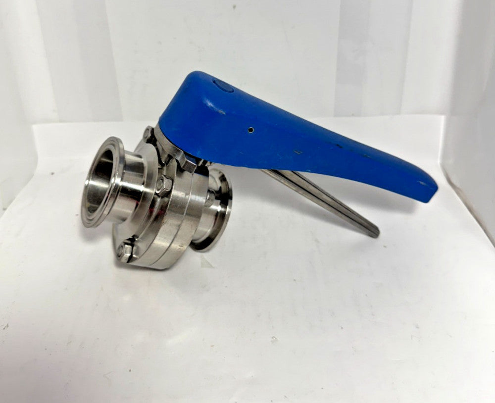 Tri-Clamp Butterfly Trigger Handle Sanitary Stainless Steel Distillery