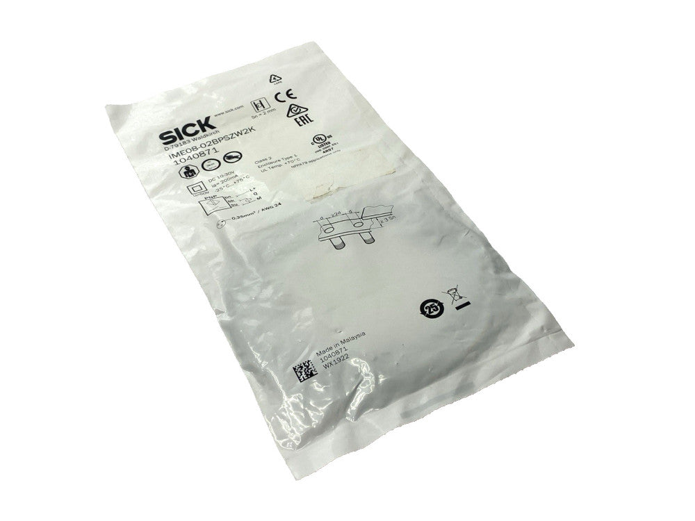 Sick IME08-02BPSZW2K Inductive Proximity Sensor 2mm 10-30VDC 1040871