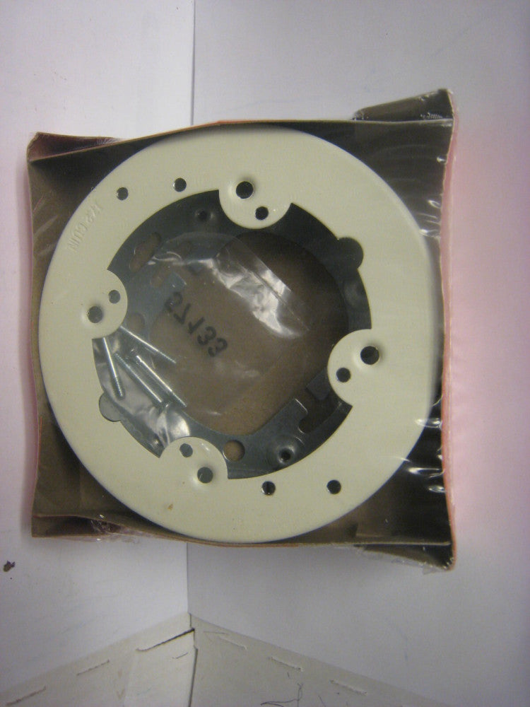 NEW Wiremold V5737 Open Base Extension 4 3/4" Box Fitting Ivory Steel