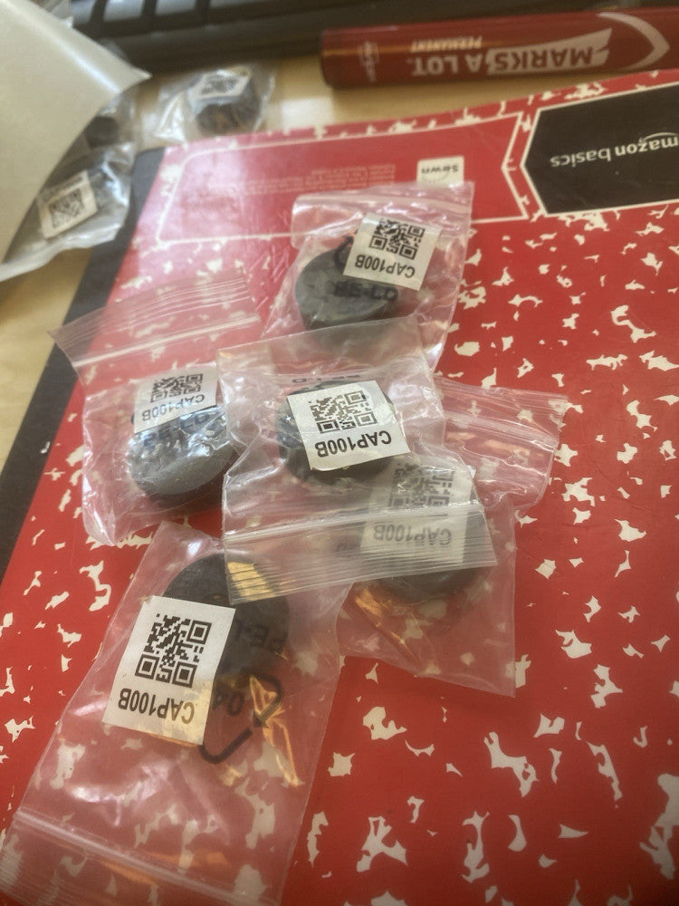 BRAND NEW CAP100B 5/16-18 Threaded Caps Diameter: 1'', Height 3/8''