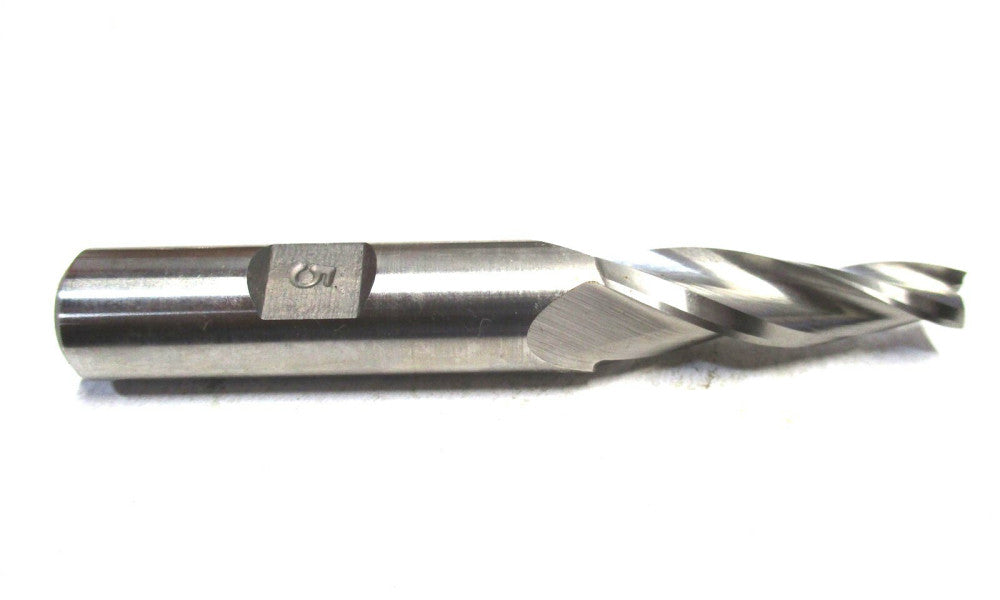 NEW 1/4 x 1/2 x 1-1/4 x 3-1/4 5° Per Side CC RH 3F HSS Tapered Square End Mill