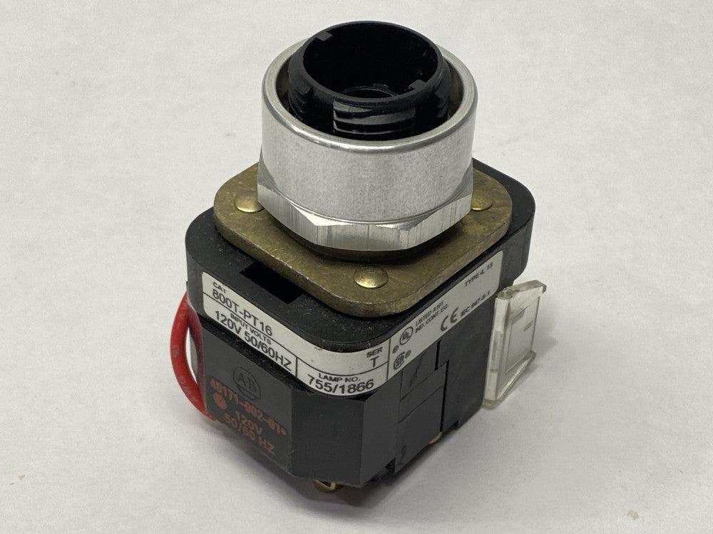 Allen Bradley 800T-PT16 Ser T Illuminated Push Button 120V