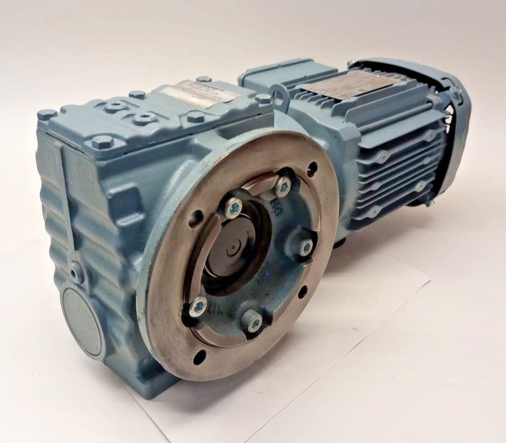 SEW EuroDrive SAF47-DRS71M4/TF x 44.22 Gear Motor 0.75hp 1690/38rpm Ratio 44.22