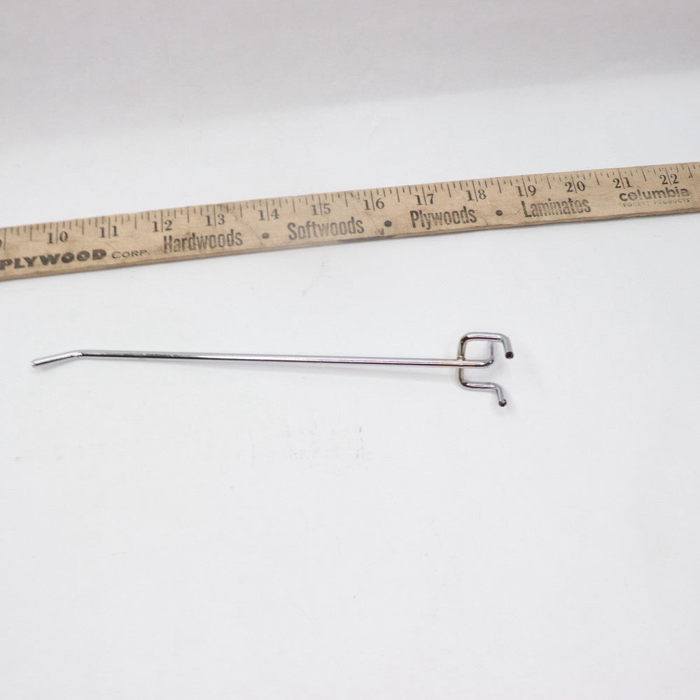 Pegboard Double Hook 7"