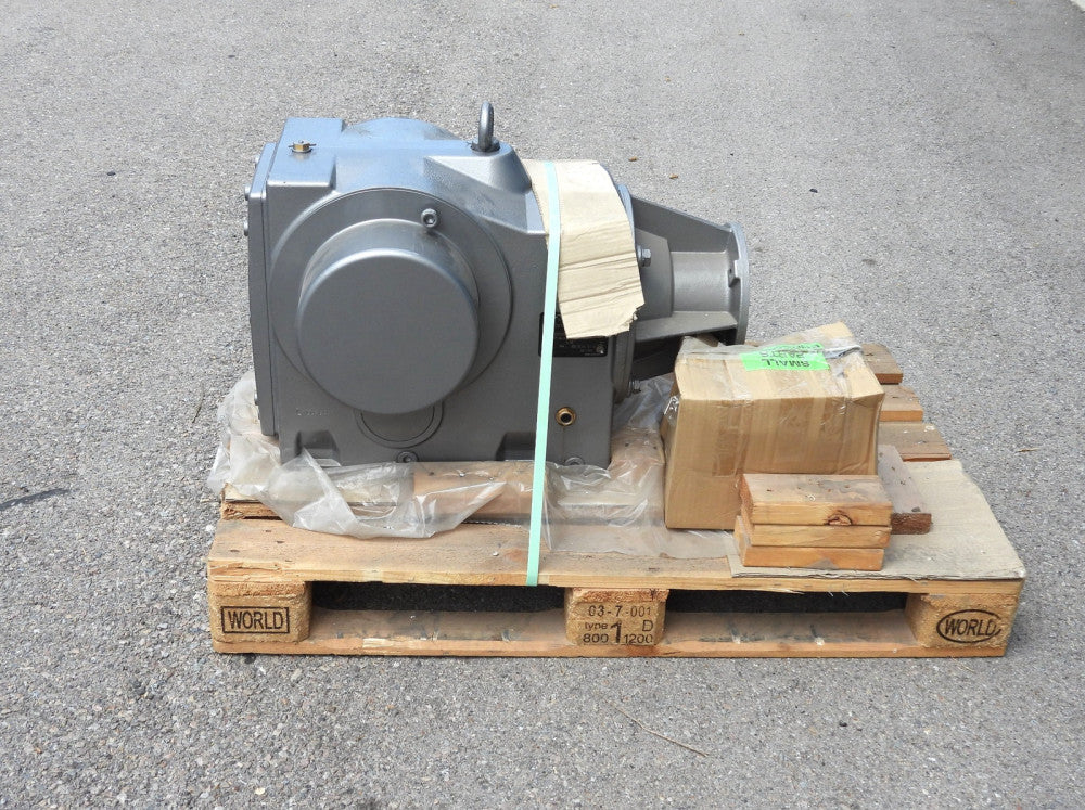 Nord 9072.1AZMH N210TC Gear Box Reducer 110.18:1 Ratio, 39681 lb-in