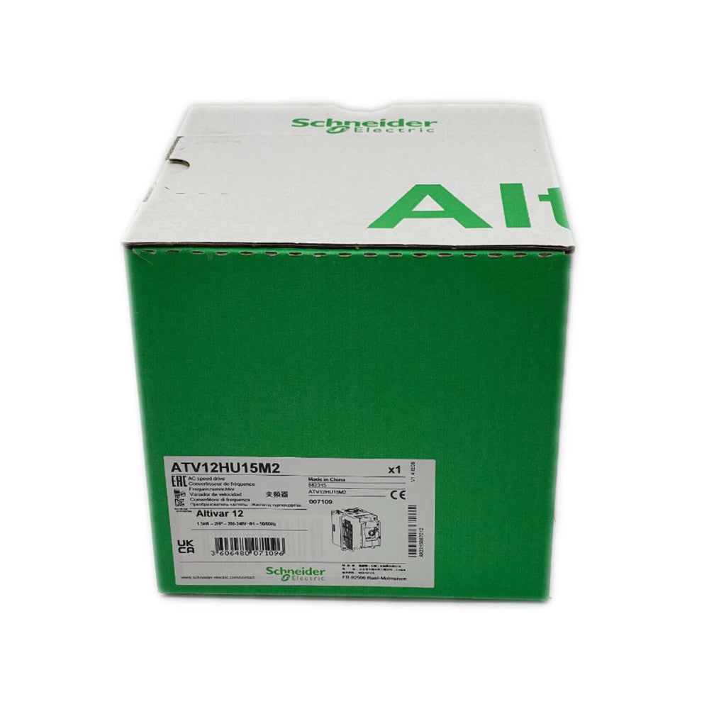 1PCS New Schneider AC Motor Driver ATV12HU15M2 2HP, 230V