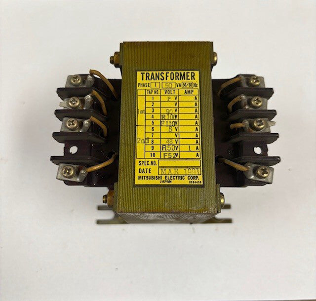 MITSUBISHI BT-5055 TRANSFORMER 1PH 50VA 50/60HZ