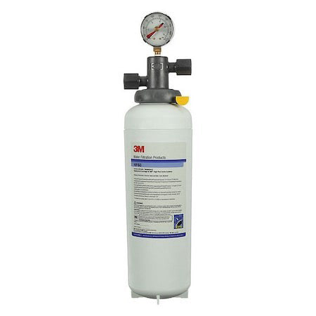 3M 5616301 Water Filter System,Flow Rate 3.34 Gpm