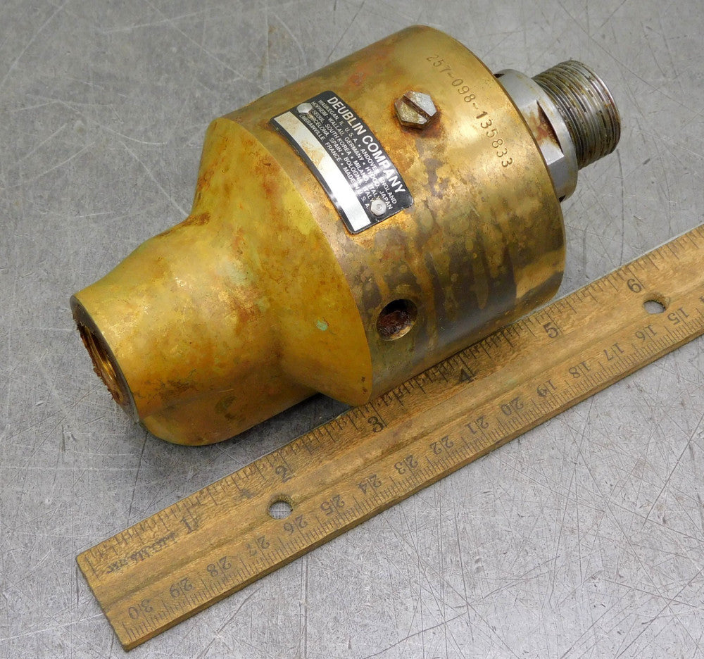 Deublin 257-098-135 High Speed Rotary Union 1" UNS 1/2" NPT
