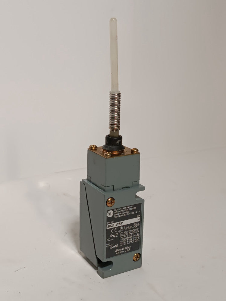 Allen Bradley 802T-WSP Oiltight Limit Switch W/ Wobble Stick (40146-113-53)