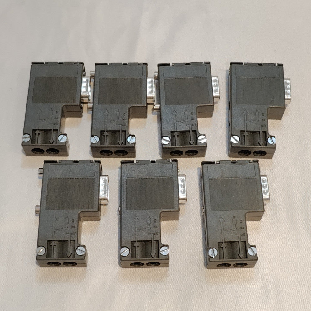 Lot Of 7 Siemens 6ES7 972-0BA12-0XA0 Simatic S7 Bus Connectors Plug