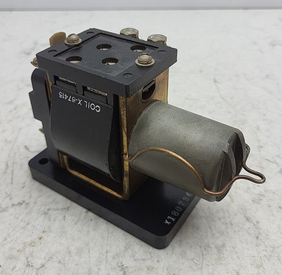 Allen Bradley X180736 Magnetic Overload Relay 6 Amp 72133-1 Series *USED*