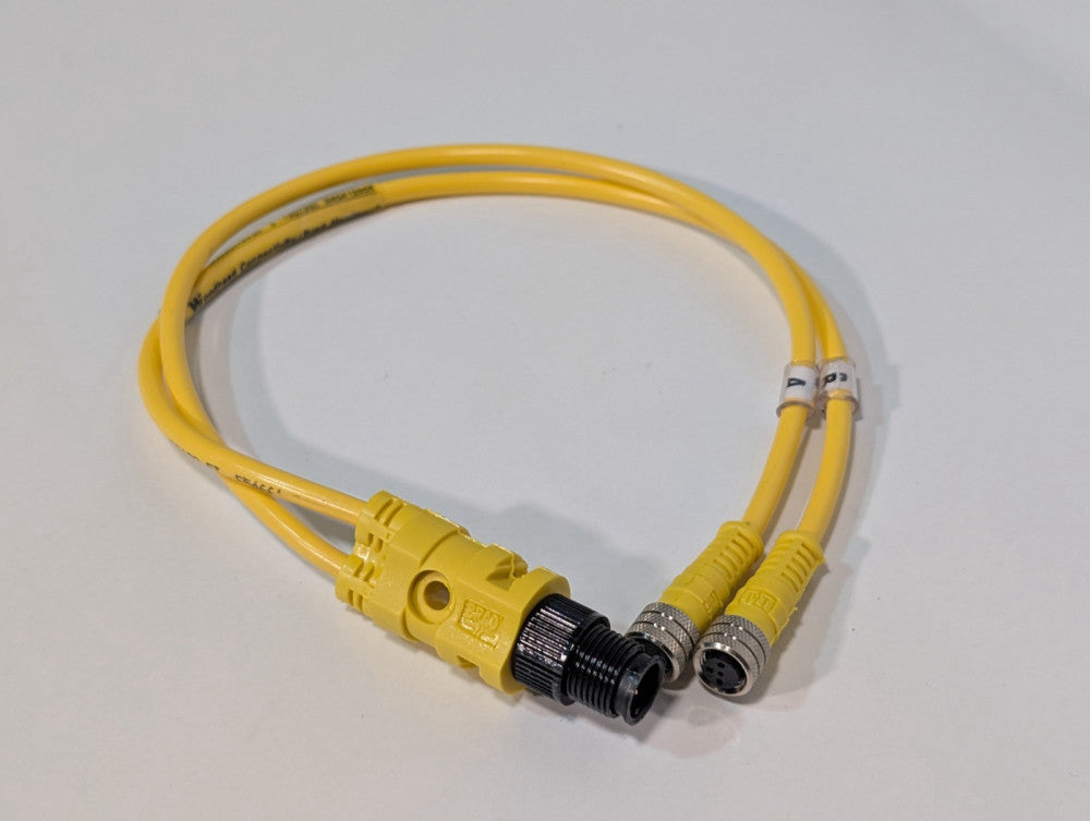 BradConnectivity 1200680159 In-Line Splitter, 4P, 0.3M, Female, 884A30K05M003