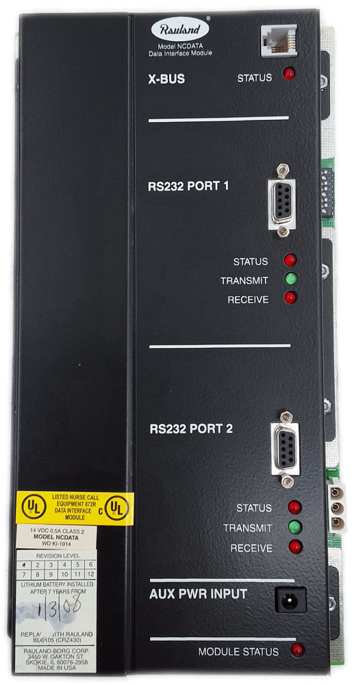 Rauland Borg Responder 4 NCDATA Data Control Module