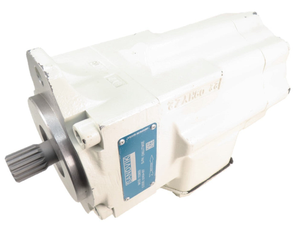 Sandvik 021434-007 Mod: 703650 Double Vane Hydraulic Pump NEW NO BOX