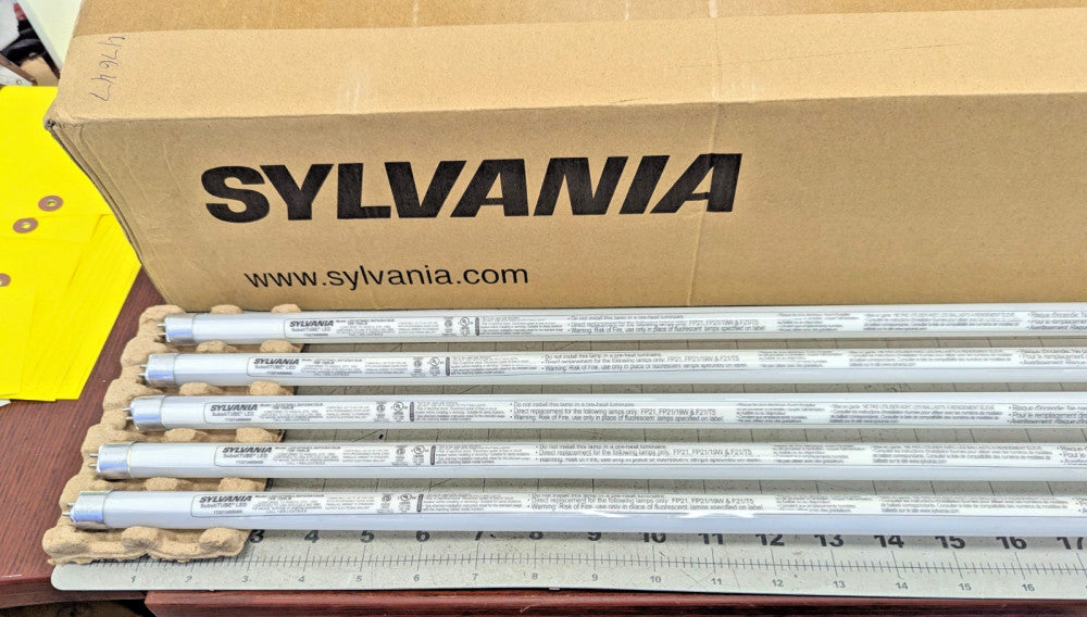 34" FP21/841/ECO T5 21W 4100K FLUORESCENT LIGHT BULB Sylvania NEW 20924