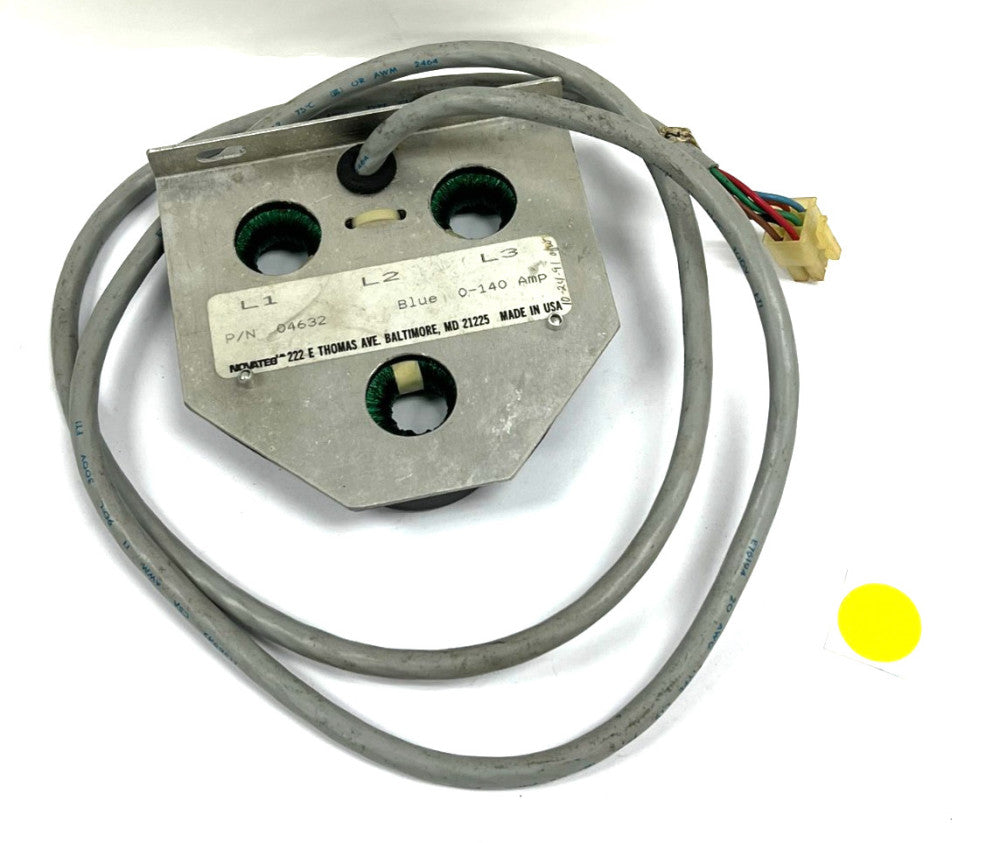 NOVATEC 04632 CURREN TRANSFORMER CURRENT RATING 0-140 AMPS OAL 4-1/4"