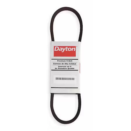 Dayton 3Gwe8 4L990 Fhp V-Belt, 99 In Outside Length, 1/2 In Top Width, 5/16"