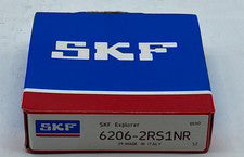 SKF 6206-2RS1NR Deep Groove Ball Dial Bearing, Bore 30mm Width 16mm